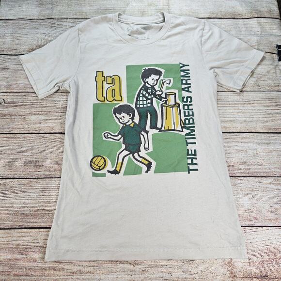 No Pity Original Timbers Army Portland FC Soccer Men's Small T-Shirt - Picture 1 of 5